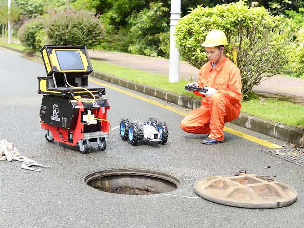 潭牛镇管道机器人检测