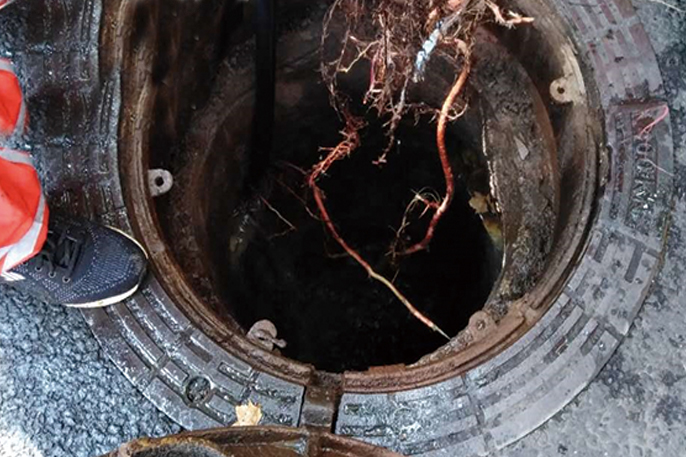 潭牛镇管道预处理